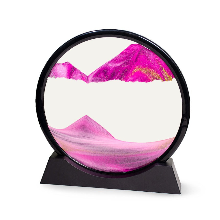 Moving Sand Art Picture – 3D Flowing Sandscape Decor