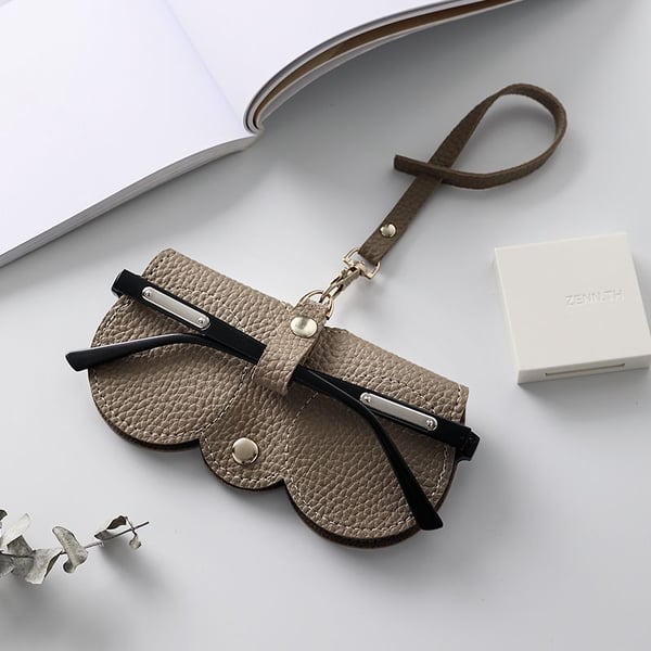 🌸SALE 50% OFF👓️Soft Leather Sunglasses Bag