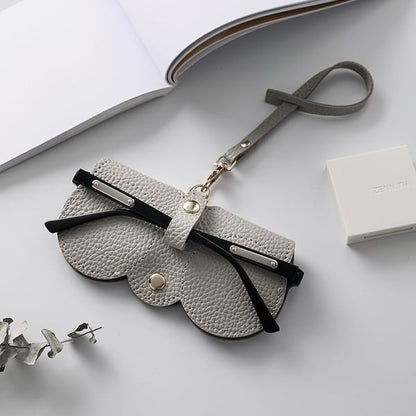 🌸SALE 50% OFF👓️Soft Leather Sunglasses Bag